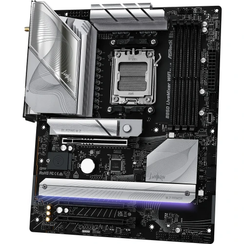 PLACA ASROCK B850 LIVEMIXER WIFI,AMD,AM5,B850,USB20G,WIFI7,ATX - Hardware y Componentes Gaming