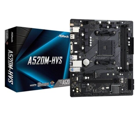 Placa Base Asrock A520M-HVS - Hardware y Componentes Gaming