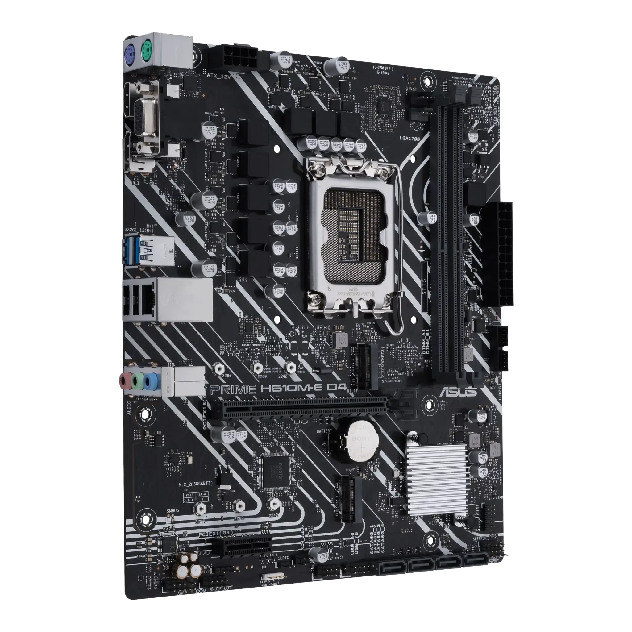Placa Base ASUS PRIME H610M-E D4-CSM - Hardware y Componentes Gaming