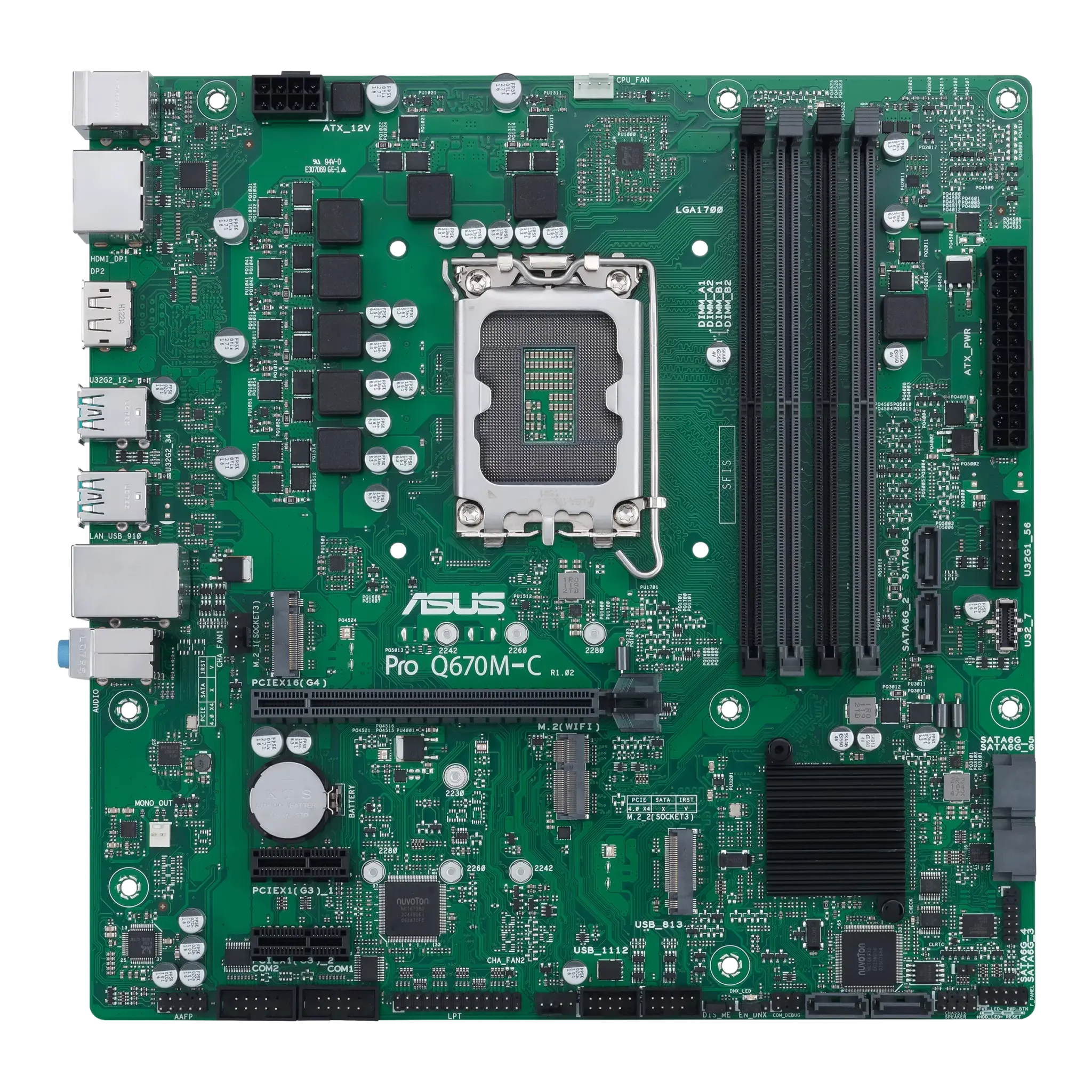 Placa Base ASUS PRO Q670M-C-CSM - Hardware y Componentes Gaming