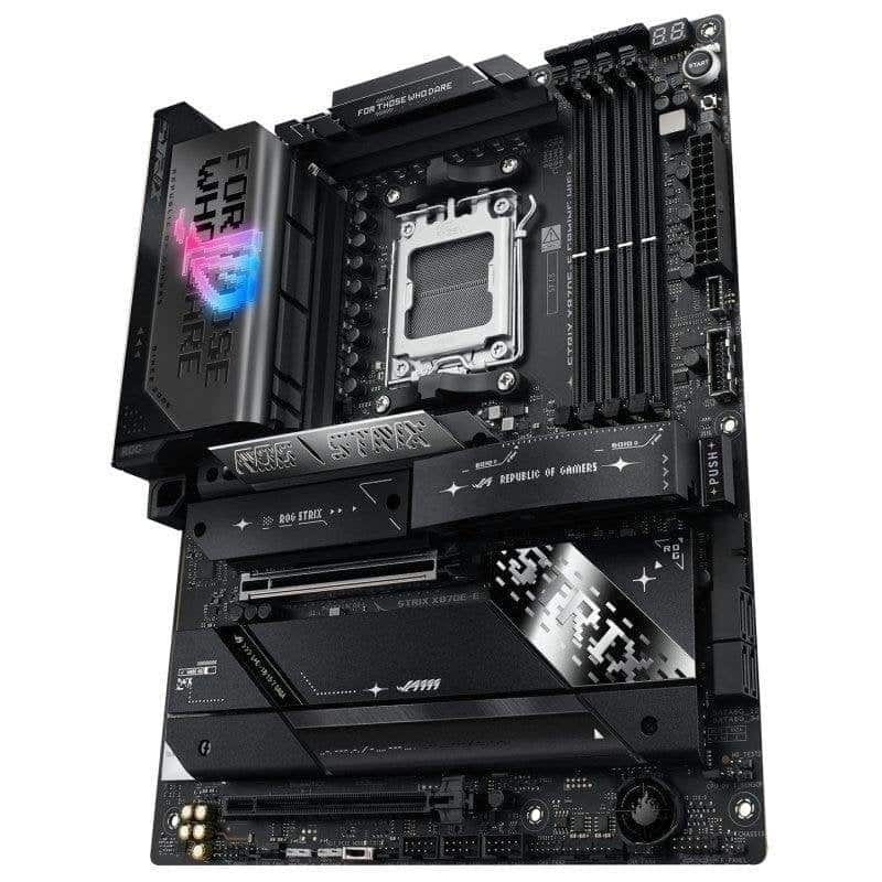 Placa Base ASUS ROG STRIX X870E-E GAMING WIFI - Hardware y Componentes Gaming