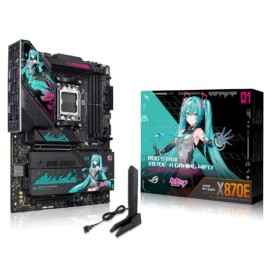 Placa Base ASUS ROG STRIX X870E-H GAMING WIFI7 HATSUNE MIKU EDITION - Hardware y Componentes Gaming