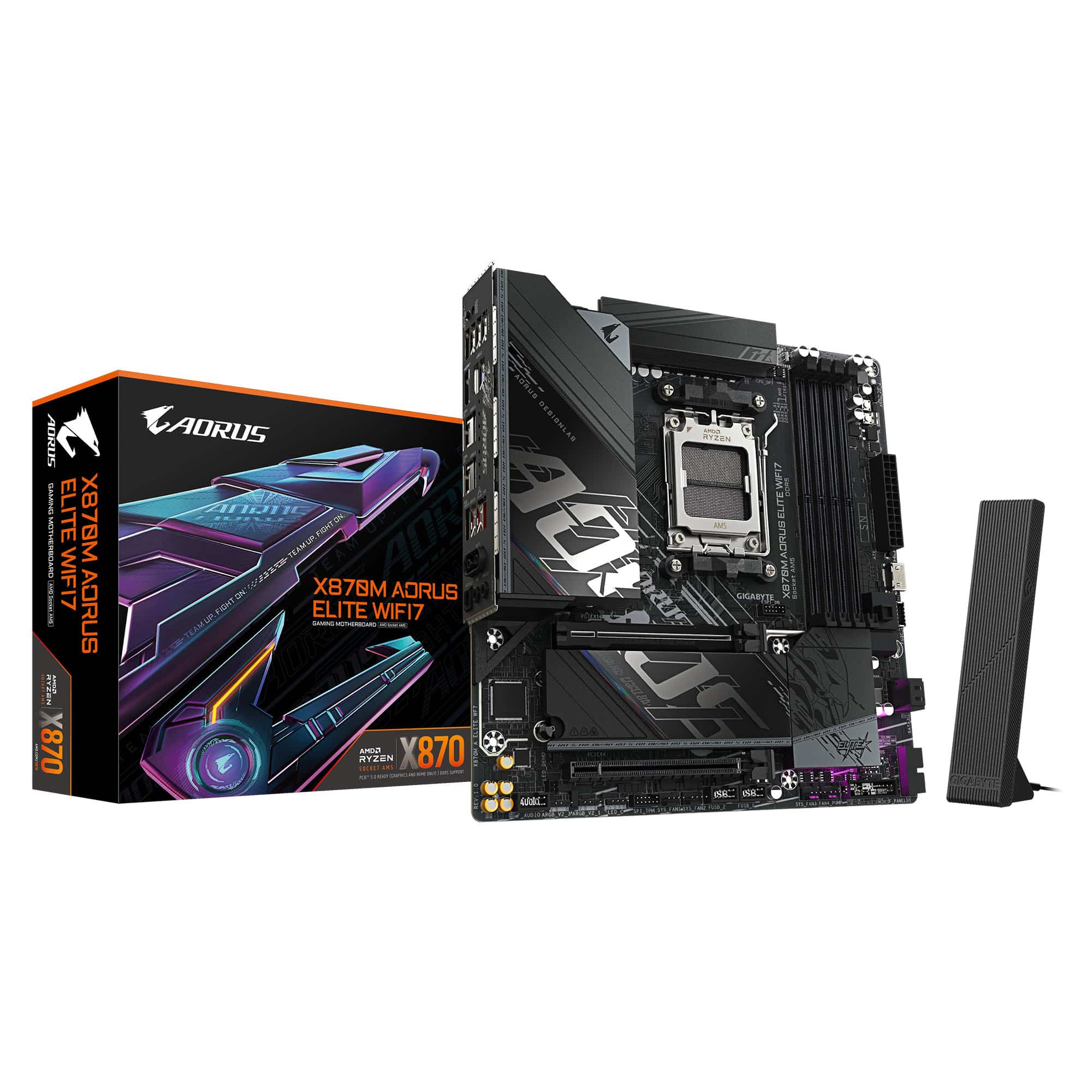 Placa Base GIGABYTE X870M AORUS ELITE WIFI7 - Hardware y Componentes Gaming