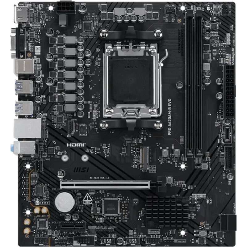 Placa Base MSI PRO A620AM-G EVO WIFI - Hardware y Componentes Gaming