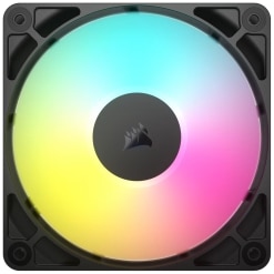 Corsair RS120 ARGB Carcasa del ordenador Ventilador 12 cm Negro 1 pieza(s) - Hardware y Componentes Gaming