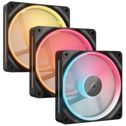 Corsair iCUE LINK LX120-R RGB Carcasa del ordenador Ventilador 12 cm Negro 3 pieza(s) - Hardware y Componentes Gaming