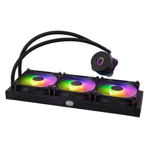 Cooler Master MasterLiquid 360L Core ARGB Carcasa del ordenador, Procesador Kit de refrigeración líquida 12 cm Negro - Imagen 3