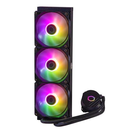 Cooler Master MasterLiquid 360L Core ARGB Carcasa del ordenador, Procesador Kit de refrigeración líquida 12 cm Negro - Imagen 4