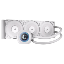 Corsair Nautilus 360 RS Procesador Sistema de refrigeración líquida todo en uno 12 cm Blanco