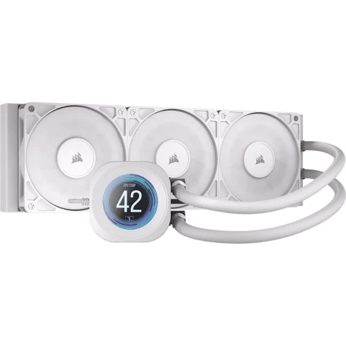 Corsair Nautilus 360 RS Procesador Sistema de refrigeración líquida todo en uno 12 cm Blanco