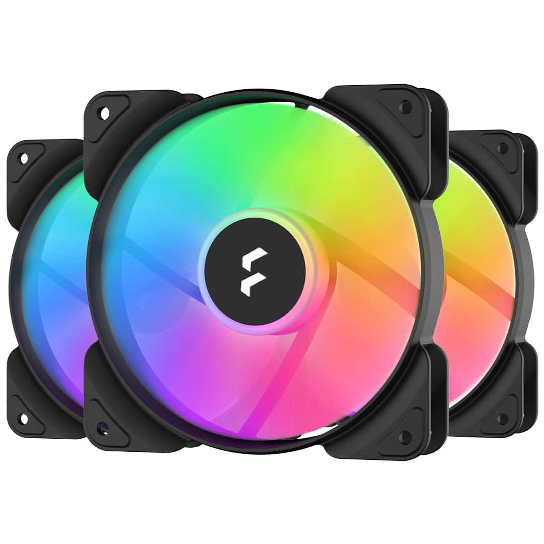 Ventilador Caja Fractal Design Aspect 12 RGB PWM | 120mm Negro Pack x3 - Hardware y Componentes Gaming