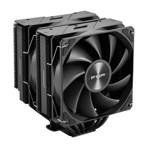FSP REFRIGERACIONES DE AIRE INTEL LGA 1851/1700/1200 AMD AM4/AM5 120MM BLACK TOP COVER HIGH-PERFORMANCE QUIET PWM