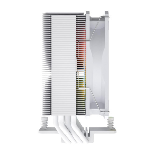 FSP REFRIGERACIONES DE AIRE INTEL LGA 1851/1700/1200 AMD AM4/AM5 120MM WHITE TOP COVER WHITE PERFORMANCE PWM FAN - Imagen 6