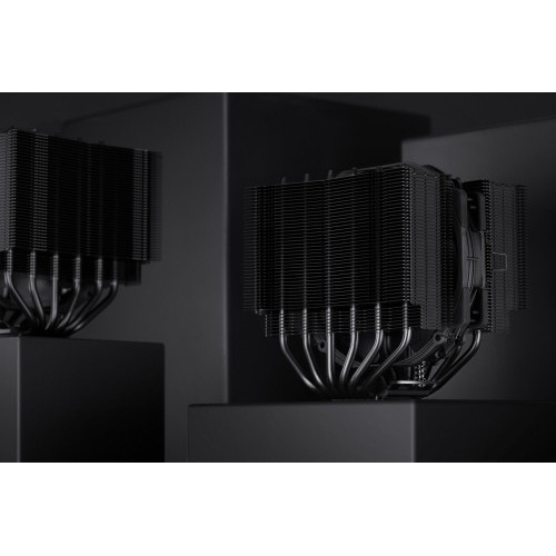 NOCTUA COOLER CPUNOCTUA NH-D15S CHROMAX.BLACK, 6 HEATPIPES DUAL TOWER, 1X NF-A15 140MM FAN PWM, LGA1851, LGA1700, LGA1200, LGA1151, AM5, AM4 - Imagen 5