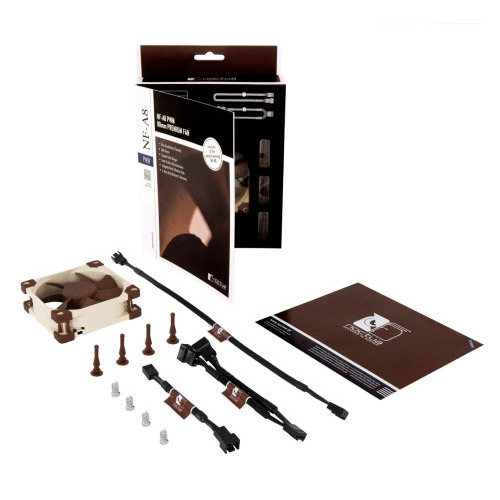 NOCTUA VENTILADOR CAJA NF-A8 PWM, 80MM FAN, 80X80X25MM, 12V, 2200RPM/1750RPM/450RPM, 17,7 DB(A), 55,5 M3/H, 2,37 MM H2O, 4 PINES - Imagen 5