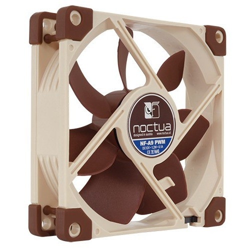 NOCTUA VENTILADOR CAJA NF-A9 PWM, 92MM FAN, 92X92X25 MM, 12V, 2000RPM/1550RPM/400RPM, 16,3 DB(A), 78,9 M3/H, 2,28 MM H2O, 4 PINES - Imagen 2