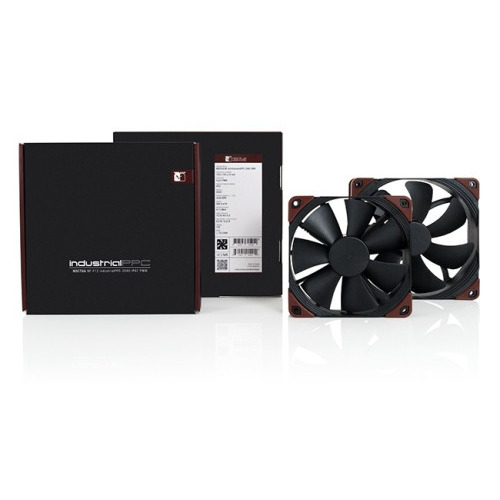 NOCTUA VENTILADOR CAJA NF-F12I IPPC 2000 PWM, INDUSTRIAL, 120MM, 120X120X25MM, 12V, 2000RPM/450RPM, 29,7 DB(A), 121,8 M3/H, 3,94 MM H2O, 4 PINES - Imagen 4