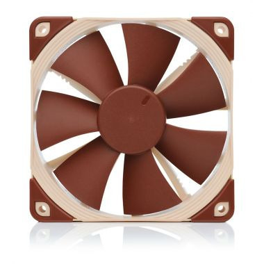 NOCTUA VENTILADOR CAJA NF-F12PWM 300/1200/1500RPM, 120MM FAN, 120X120X25MM, 12V, 22,4 DB(A), 93,4 M3/H, 2,61 MM H2O, 4 PINES - Imagen 3