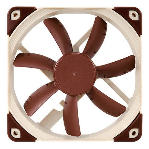 NOCTUA VENTILADOR CAJA NF-S12A-FLX, 120MM FAN, 120X120X25MM, 12V, 1200RPM/900RPM/700RPM, 17,8 DB(A), 107,5 M3/H, 1,19 MM H2O, 3 PINES - Imagen 3
