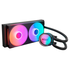 NZXT KRAKEN CORE RGB - 240MM AIO LIQUID COOLER WITH RGB CAP & RGB CORE FAN (BLACK) RL-KR24C-B1