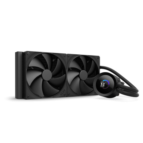 NZXT Kraken Plus 280 Procesador Sistema de refrigeración líquida todo en uno 14 cm Negro