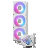SISTEMA DE REFRIGERACION LIQUIDA MSI PARA CPU MAG CORELIQUID I360 WHITE,INTEL/AMD,RADIADOR 360mm,FAN4PIN,20dBA,ARGB (3 VENTILADORES) (BLANCO) - Imagen 2