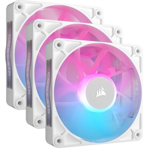 Ventilador Caja Corsair iCUE LINK RX120 RGB | PWM 120mm Pack x3 Blanco - Hardware y Componentes Gaming